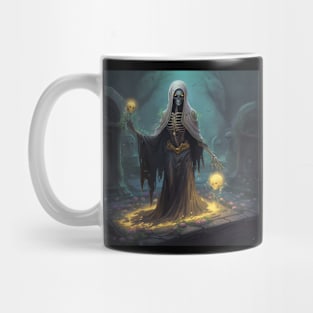 Necromancer summoning the dead Mug